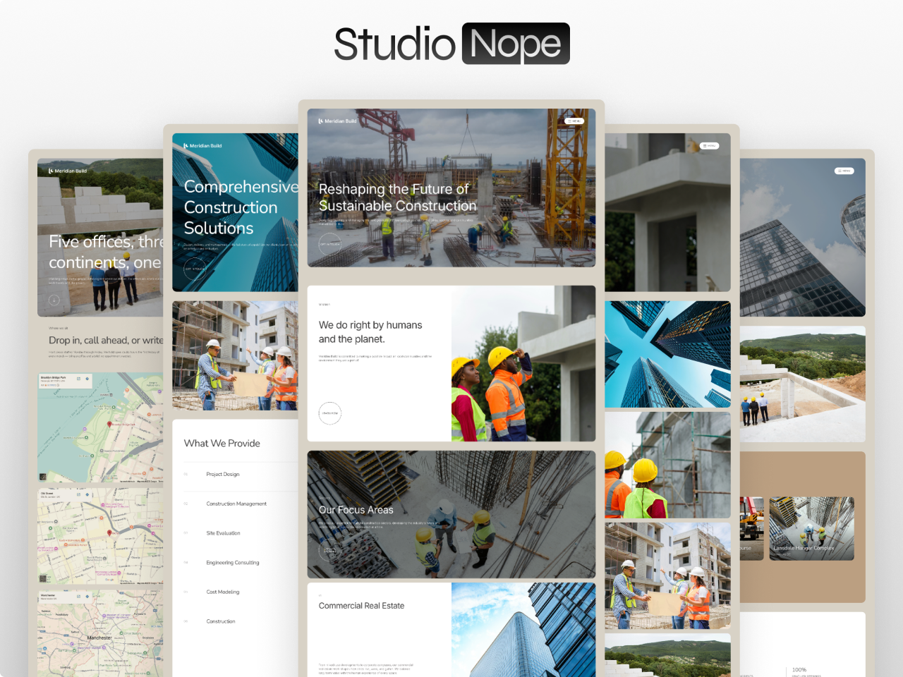 Meridian Build HubSpot Theme for Construction and Engineering Firms