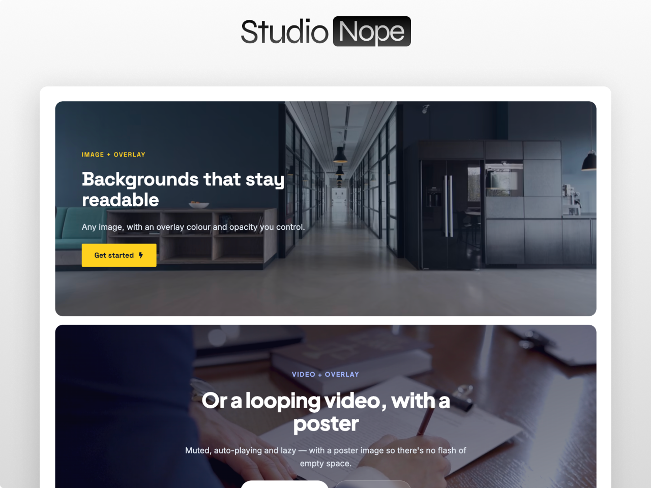 CTA Section Pro module for HubSpot CMS showing centered, split, and form call-to-action layouts