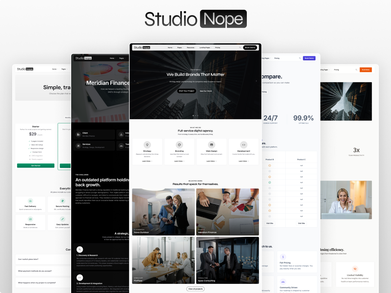 Studio Nope Theme: A Premium HubSpot CMS Theme Built Right
