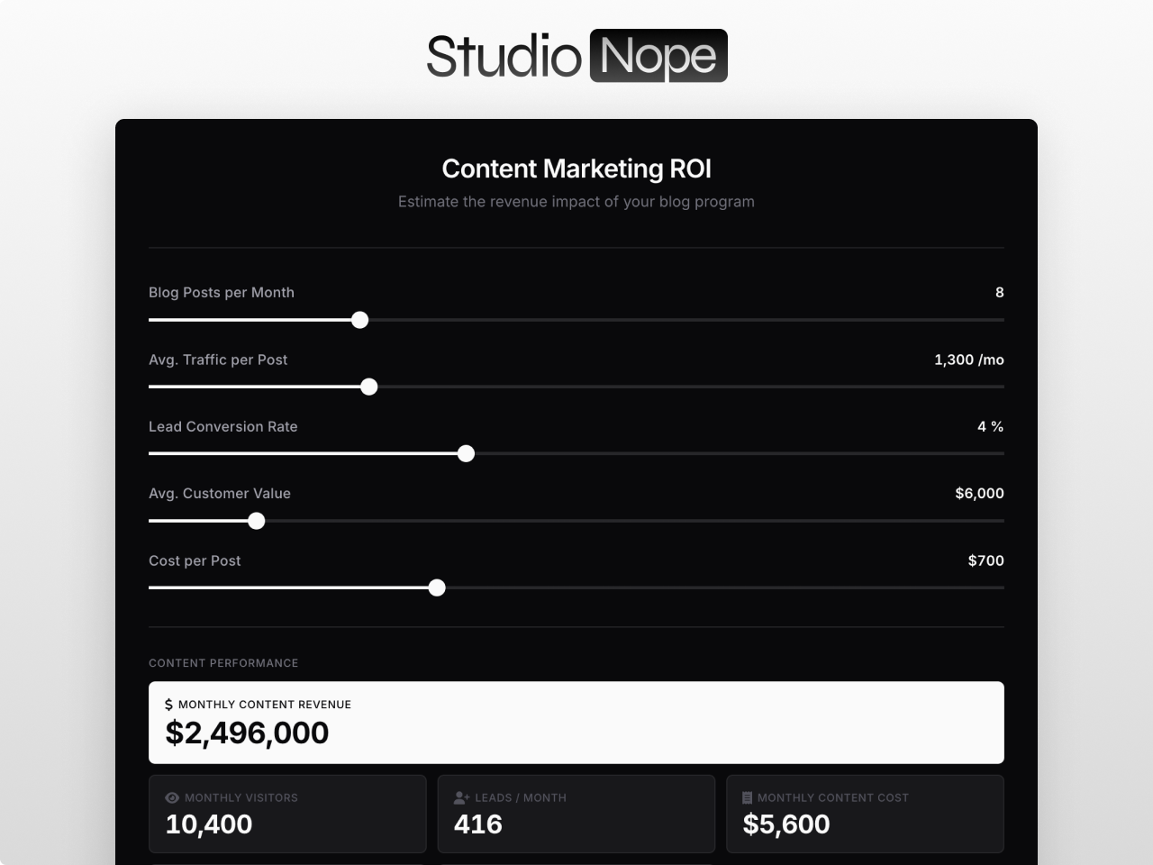 <span id="hs_cos_wrapper_name" class="hs_cos_wrapper hs_cos_wrapper_meta_field hs_cos_wrapper_type_text" style="" data-hs-cos-general-type="meta_field" data-hs-cos-type="text" >ROI Calculator Pro: Build Any Interactive Calculator on HubSpot CMS</span>